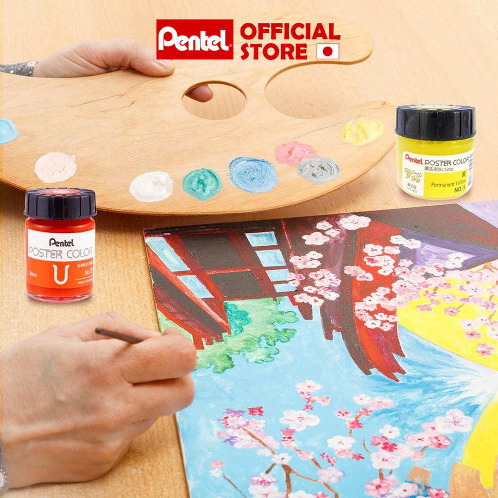Màu Pentel Poster Color - WPU