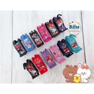 Kẹp tóc càng cua 3 răng hình thỏ CONY & gấu BROWN