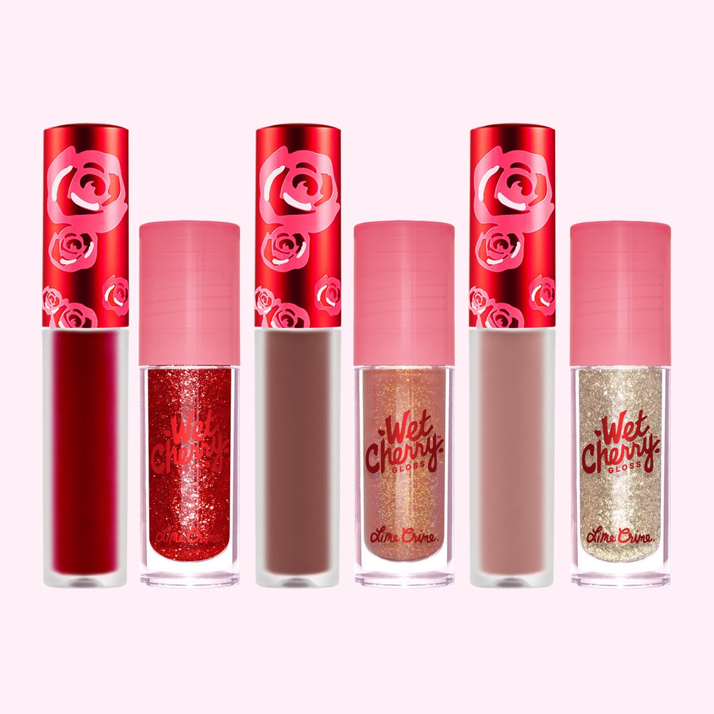 Set son kem Lime Crime Spin The Dial Lip Set