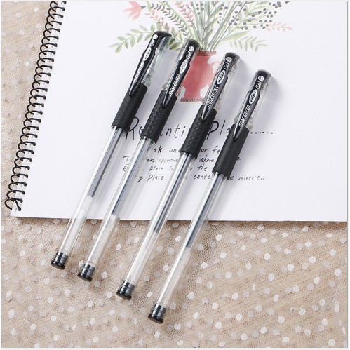 Combo 8 Bút Thân Trơn Xanh/ Đỏ/ Đen Loại I