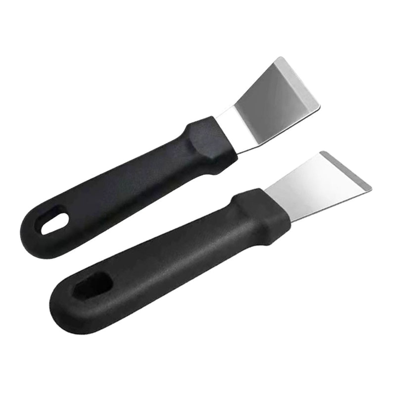 Dụng Cụ Nạo Làm Sạch Bếp Lò Nướng Bằng Thép Không Gỉ Hob Tay Cầm Nhựa Thẳng / Cu