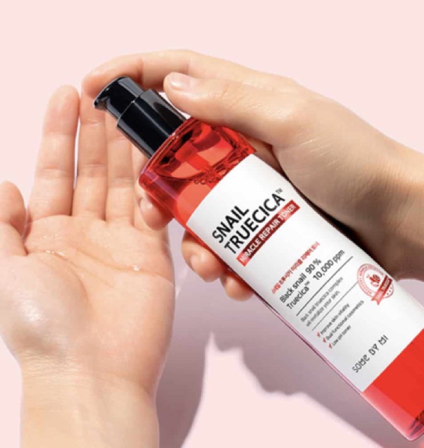 Nước hoa hồng Snail Truecica Miracle Repair Toner Some By Mi