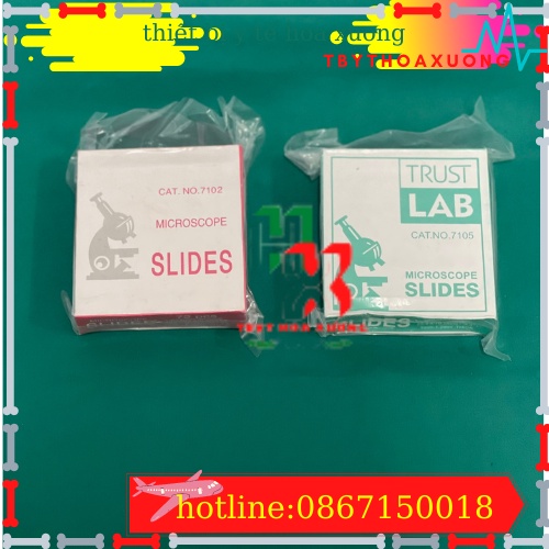 LAM KÍNH TIÊU BẢN CÁC LOẠI DÙNG CHO KÍNH HIỂN VI