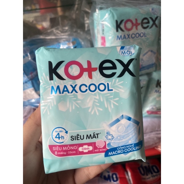 Kotex Maxcool Siêu Mỏng Cánh