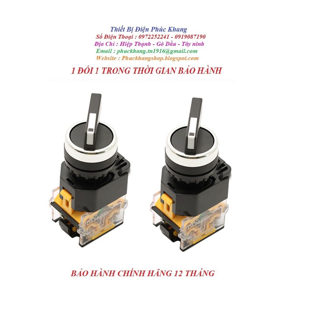 công tắc xoay - LA38-11X2. LA38-11X3