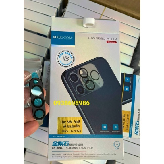 Dán camera Samsung Z Fold 3 kuzoom loại bảo vệ an toàn camera sau của máy