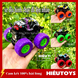 Siêu Xe Địa Hình Chạy Đà Lộn Nhào Xoay Chuyển Linh Hoạt Xe Chạy Nhanh Khỏe Đồ Chơi Ô Tô Cho Bé Trai