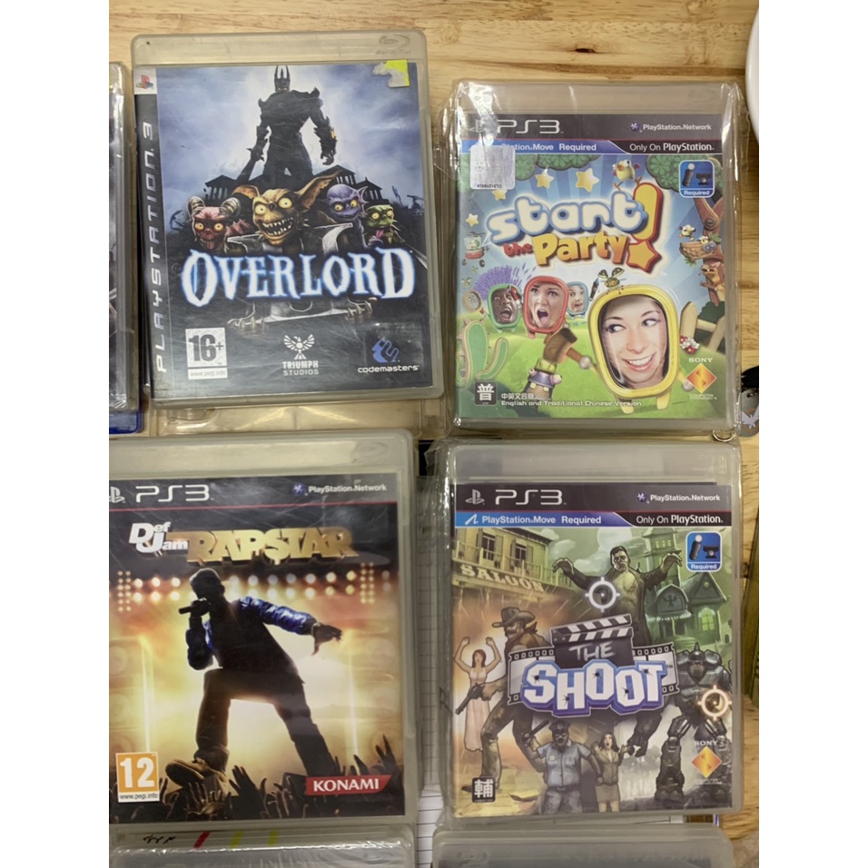 Đĩa Game Ps3 Mới Nguyên seal cho máy Ps3 - Tổng hợp