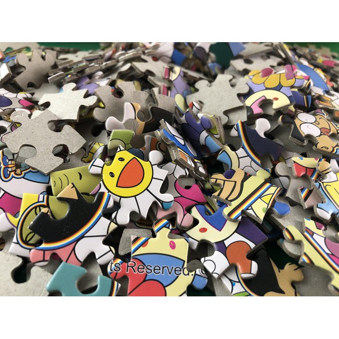 Tranh xếp hình Puzzle Sáng Tạo phiên bản "Doraemon và làng hoa mặt trời"