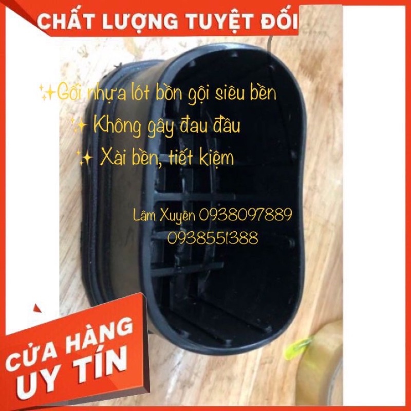 Gối lót bồn gội đầu không cổ gác♦️GIÁ RẺ♦️gối đúc dẽo, nhựa mềm cao cấp không gây đau đầu, độ bền cao sử dụng lâu dài