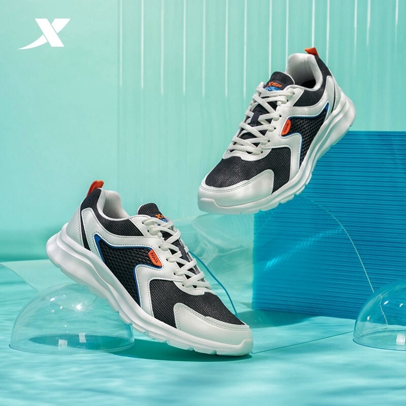 Giày thể thao XTEP nhẹ nhàng mềm mại thoáng khí chống mài mòn hỗ trợ chạy bộ thời trang dành cho nam