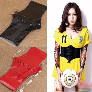 Thắt lưng nữ mặc đầm dây rút bản lớn