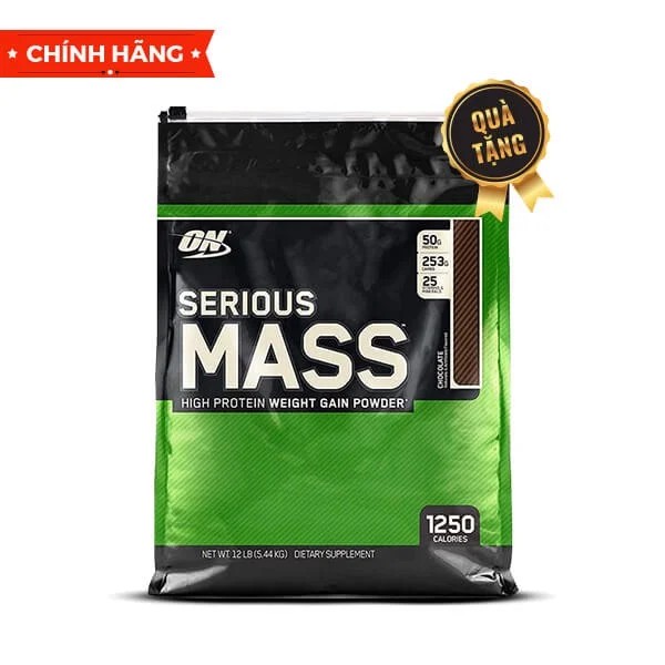 Sữa tăng cân ON Serious Mass 12LBS  bổ sung vitamin, tăng cân nhanh, phát triển cơ bắp