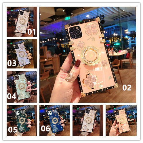 Ốp Điện Thoại Tráng Gương In Logo Thời Trang Cho Oppo A55 A3S A5 A7 A5S A9 A5 A53 A93 2020 A52 A15 A72 A92 A92S A12 / E