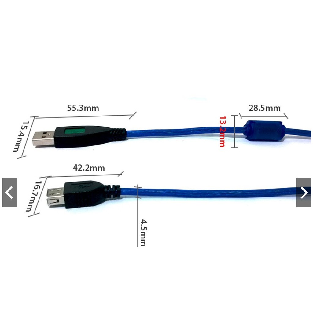 [HCM - Giá sĩ ]Cáp nối dài USB 2.0 3m KingMaster AMAF03001
