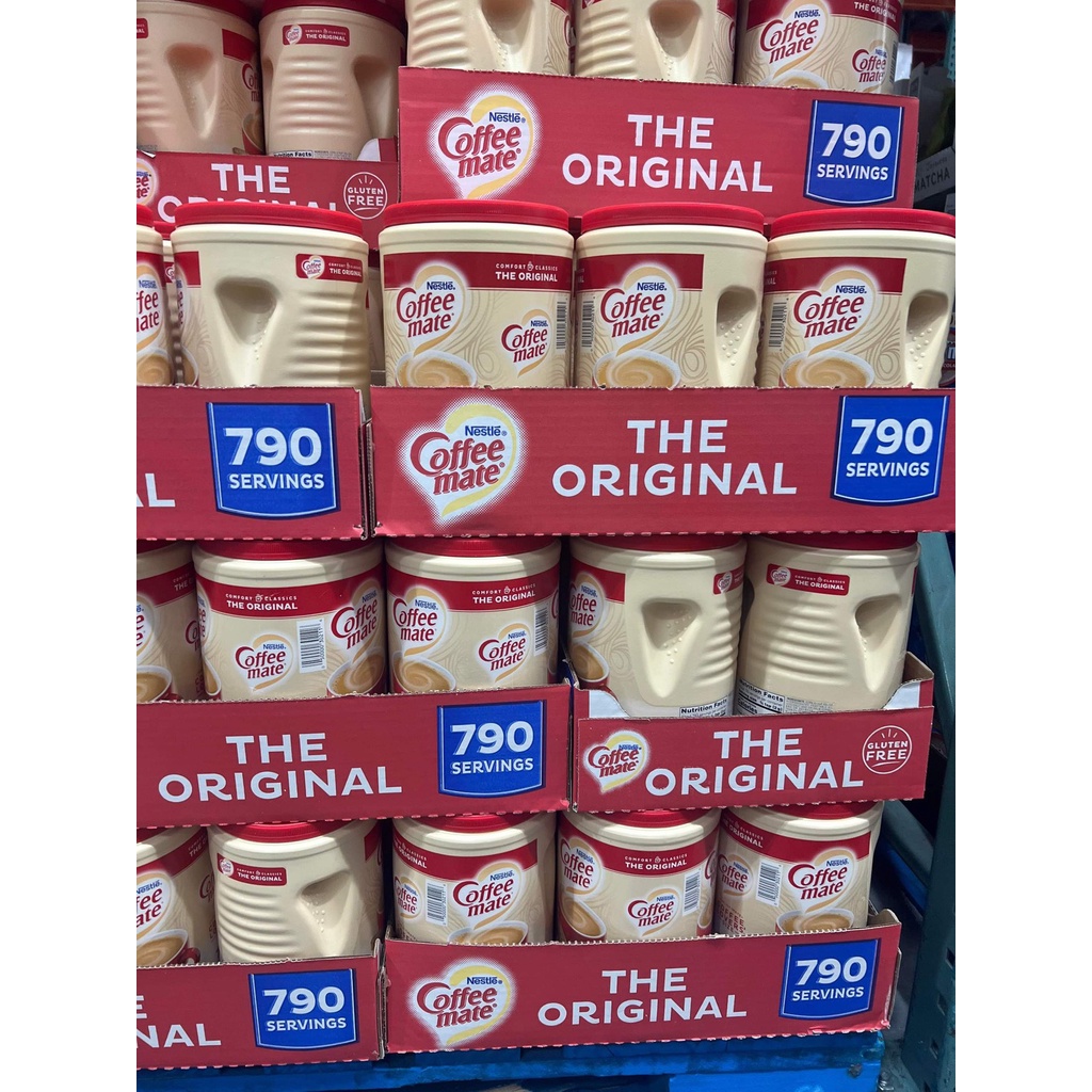 Bột kem pha cà phê date 1/2025 Nestle Coffee Mate hộp 1.5kg - EDS Hàng Mỹ