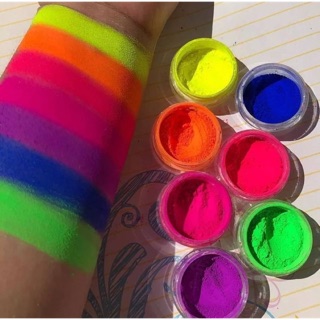 BỘT MÀU NEON LÀM SLIME - BỘT MÀU MỸ DẠ QUANG 5G
