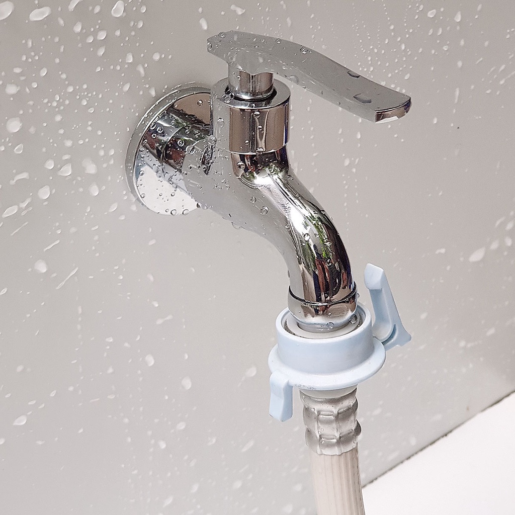 Vòi nước - Vòi hồ bằng đồng mạ chrom sáng bóng với đầu vòi chống giọt bắn - Phi 21