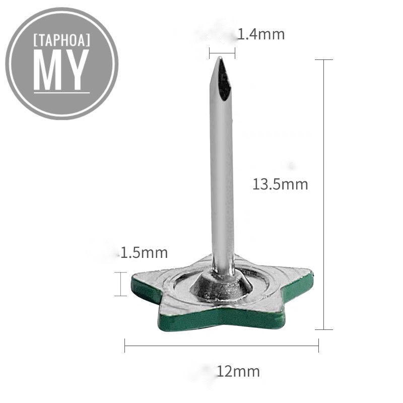 Pin bảng ghim bảng ghim giấy trang trí, gắn ghi chú hình Trái Tim Ngôi Sao