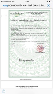 Combo giảm cân 1 tháng (2 viên đốt 3 trà) PHẠM GIA