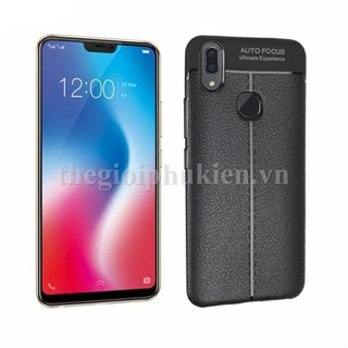 Ốp lưng Vivo Y85 silicon giả da, chống sốc Auto Focus