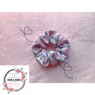 Cột tóc vải hoa nhí - Scrunchies