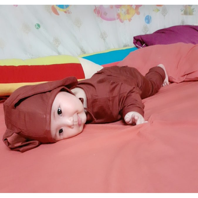 Bộ thu đông cho bé trai bé gái tai thỏ siêu ấm chất liệu thun lạnh cao cấp mềm mịn ATKID Việt Nam