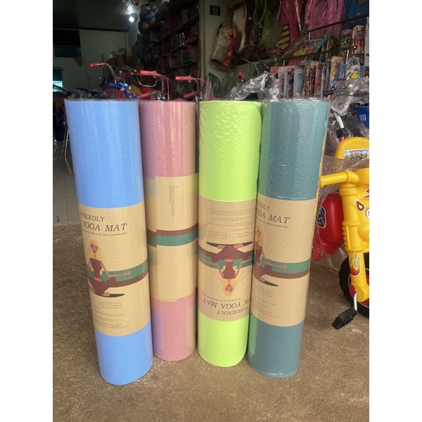 THẢM TẬP YOGA TPE 2 LỚP