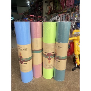 Thảm tập yoga tpe 2 lớp
