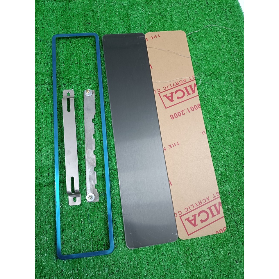 Biển số Ô tô mẫu mới loại dài inox - giá 1 cái
