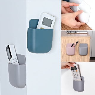 Giá kệ đựng remote điều khiển máy lạnh tiện dụng, Hộp để điện thoại khi sạc dán tường đa năng
