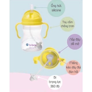 Bình tập hút BBOX 240ml, bình nước cho bé