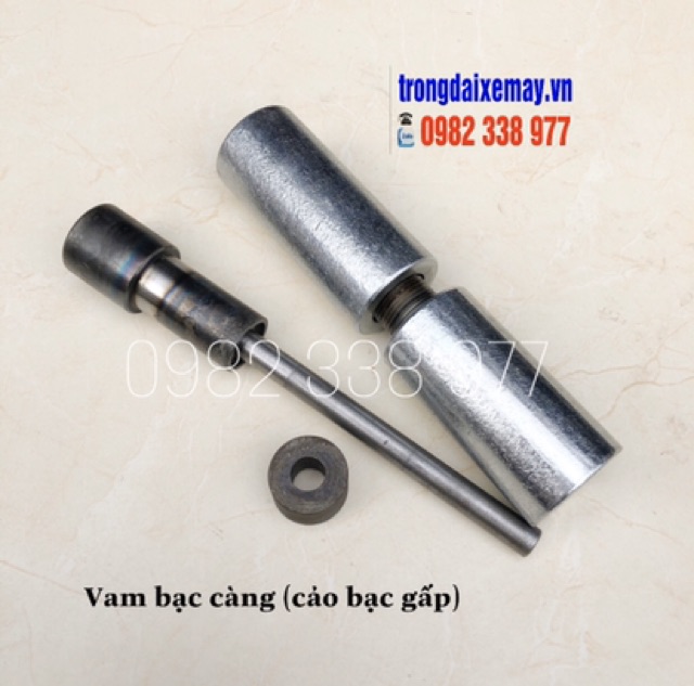 [Mã LIFE1404ALL50K giảm 10% đơn 200K] Vam Đóng Bạc Càng Cảo Bạc Gấp Các Dòng Xe honda Ya