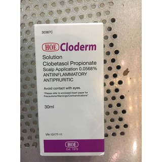 SẢN PHẨM CHÍNH HÃNG- CLODERM SOLUTION 30ML.