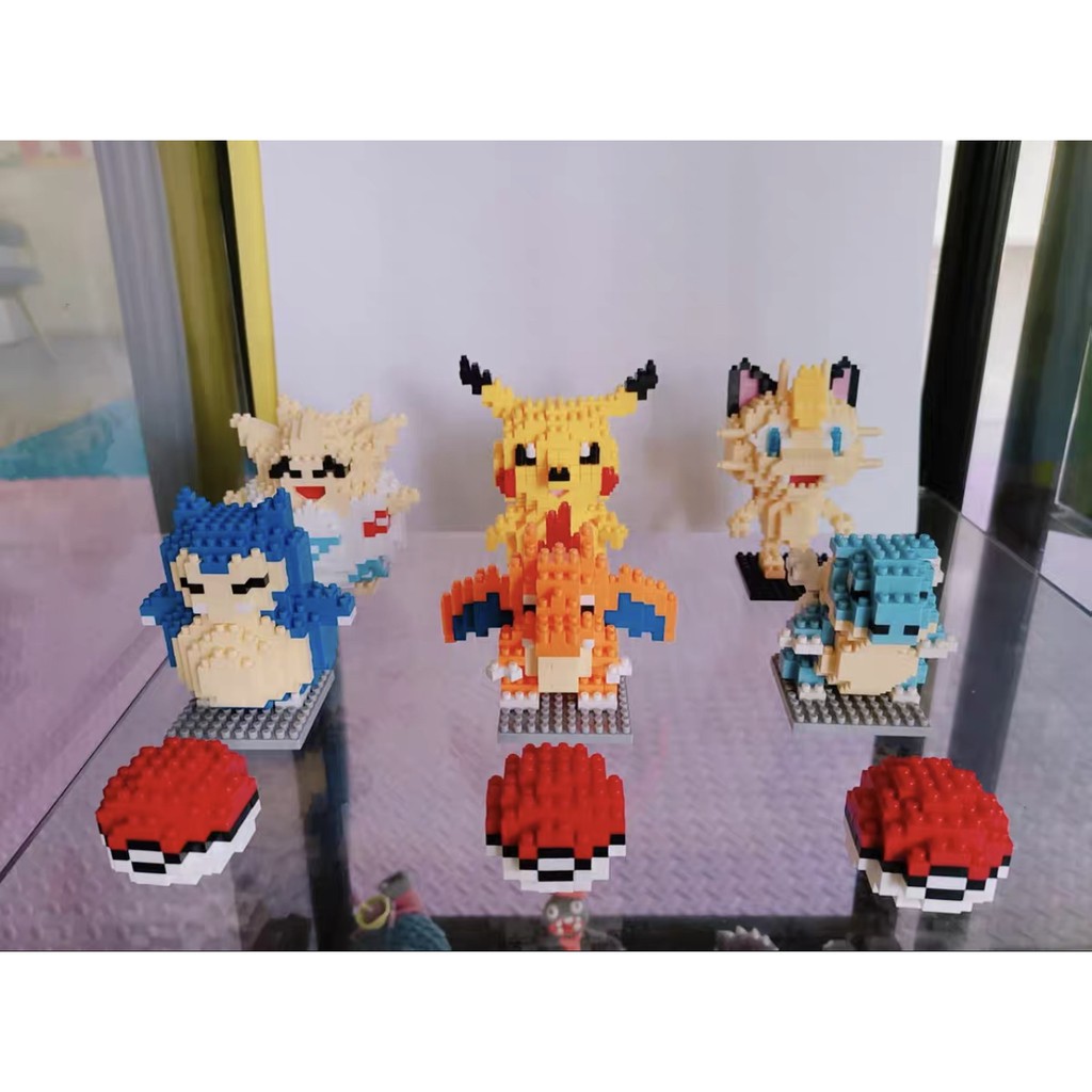 Bộ mô hình lego Pokemon tự lắp ráp