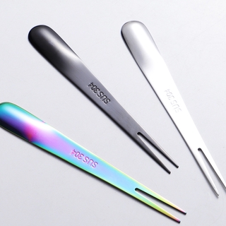 Stainless Steel Fruit Fork Ice Cream Spoon Multicolor