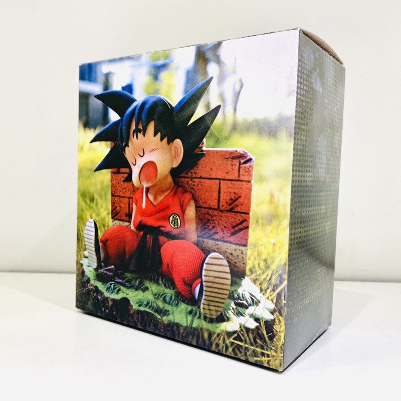 🔥Siêu dễ thương🔥 Mô Hình Son Goku ngủ gật - Cao 10cm - Tượng Figure Dragonball