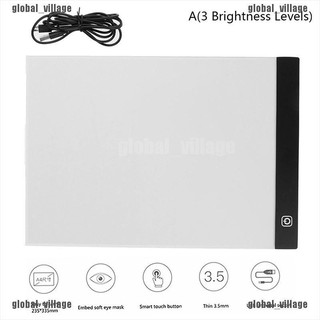 Bảng Đèn LED USB A4 Có Thể Thay Đổi Độ Sáng