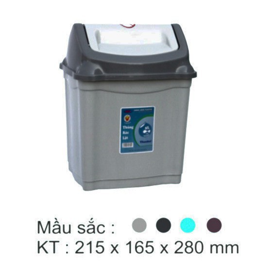 [KHO SỈ] Combo 10 thùng rác lật 5 lít, 9 lít,16 lít