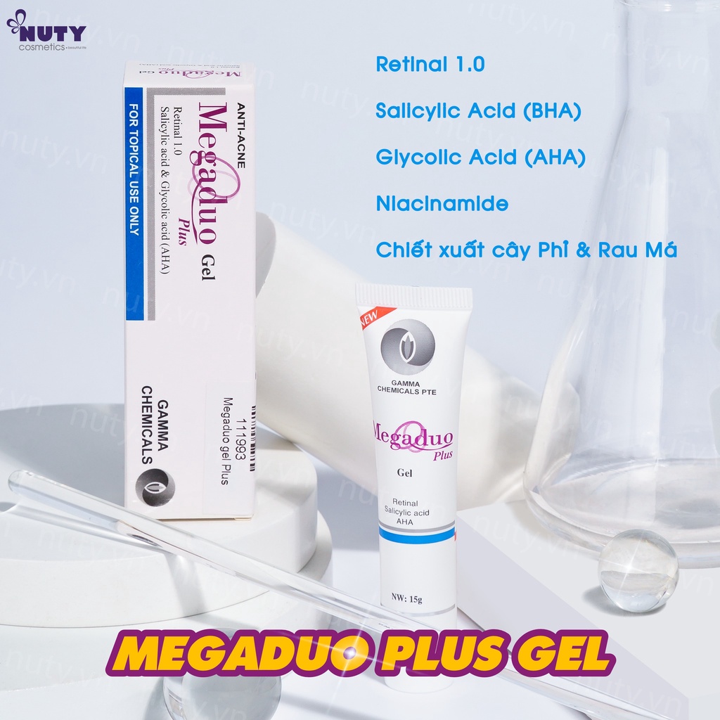 Gel Giảm Thâm, Dưỡng Da Gamma Megaduo Gel (15g)