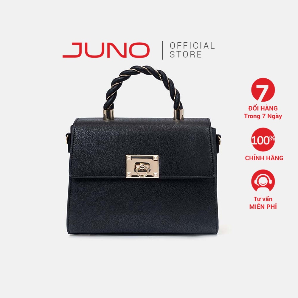 Túi Xách Trung Nữ Thời Trang JUNO Tay Cầm Xoắn TXT254