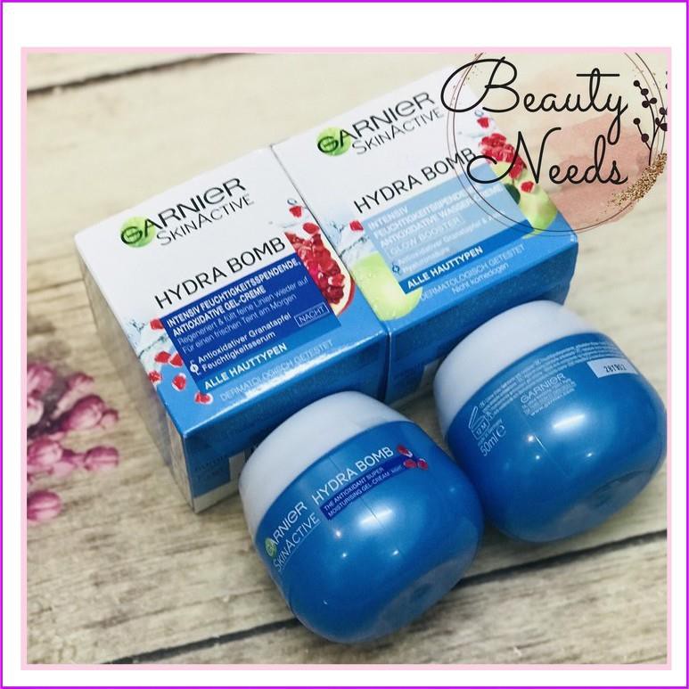 Bộ kem dưỡng da Ganier Hydra b.omb ngày và đêm hàng Đức đủ Bill | BigBuy360 - bigbuy360.vn