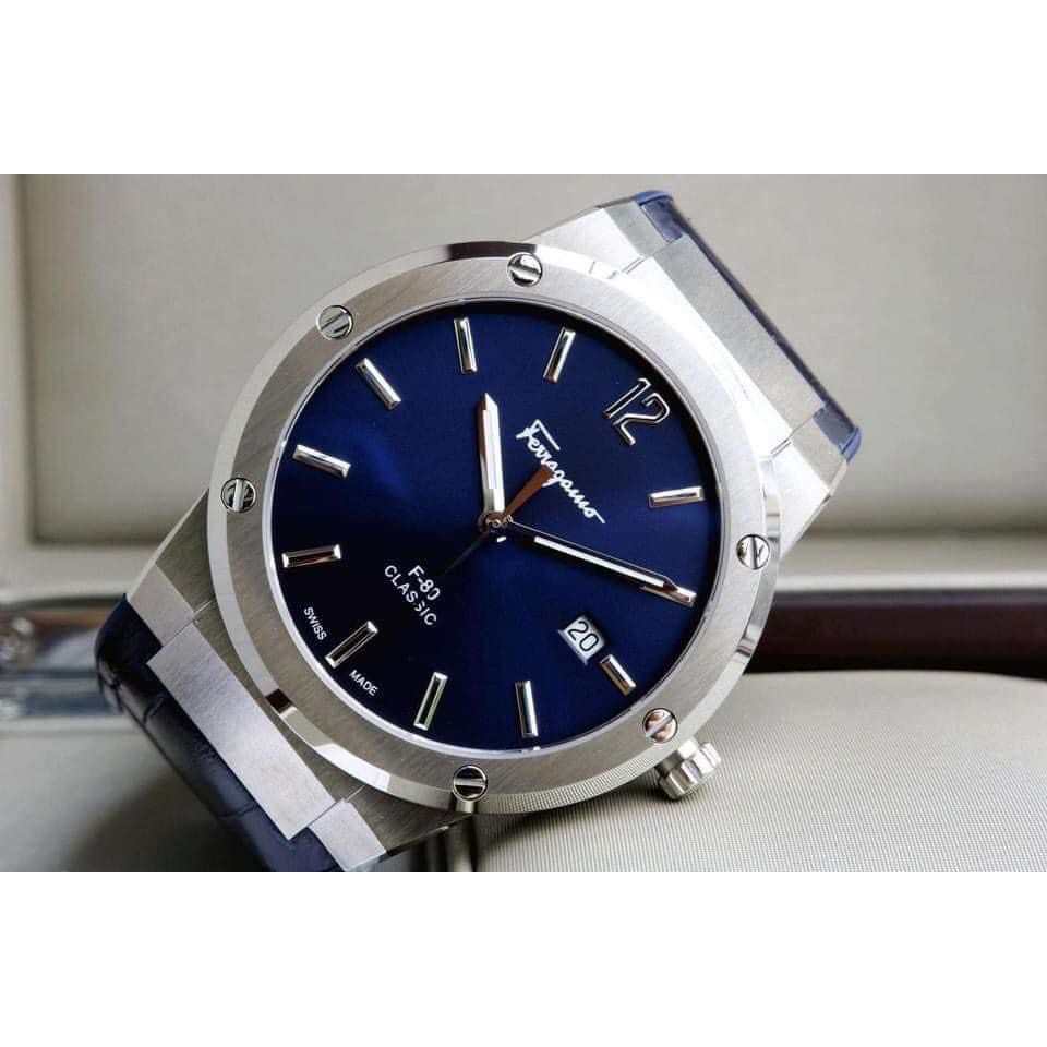 Đồng hồ nam chính hãng SaIvatore Ferragamo - Máy Quartz pin Thụy Sĩ - Mặt kính Sapphire