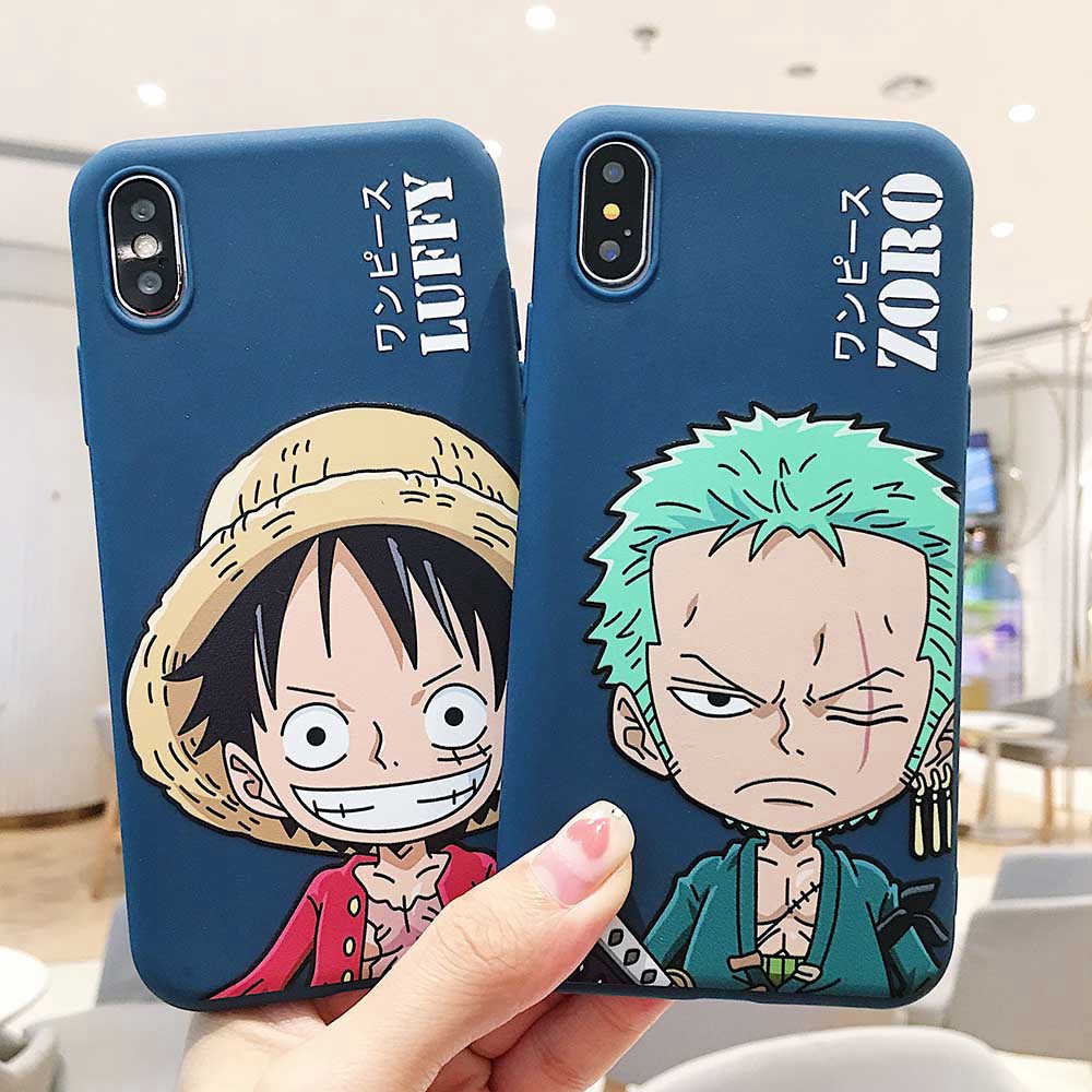 Ốp điện thoại hình one piece độc đáo cho iphone x xr xs max iphone 11 pro max 6 6s iphone7plus/8plus | BigBuy360 - bigbuy360.vn