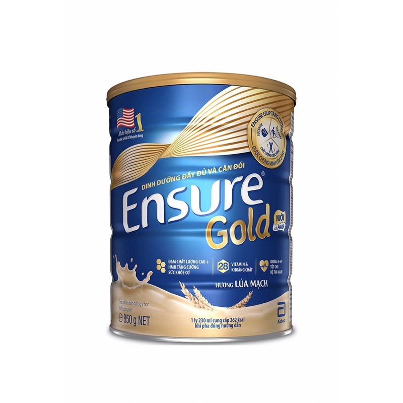 Sữa bột Ensure Gold 850g