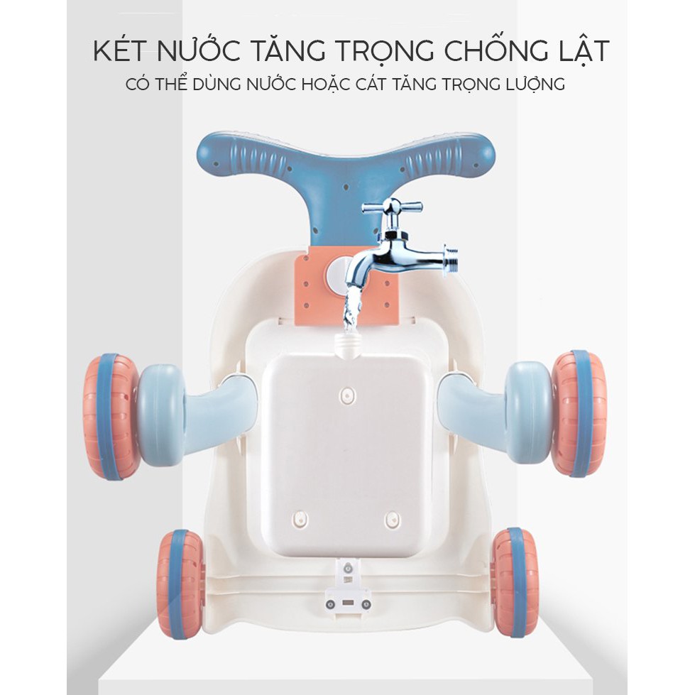 Xe Tập Đi Đa Năng Chống Vòng Kiềng Kèm Bàn Chơi Phát Nhạc, Xe Tập Đi Cho Bé ♻️FREESHIP♻️