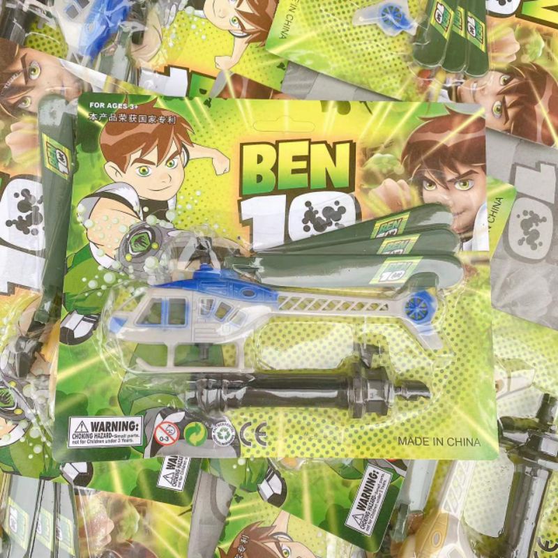 Đồ chơi trẻ em máy bay BEN 10 bằng nhựa cho trẻ giải trí  BEN10