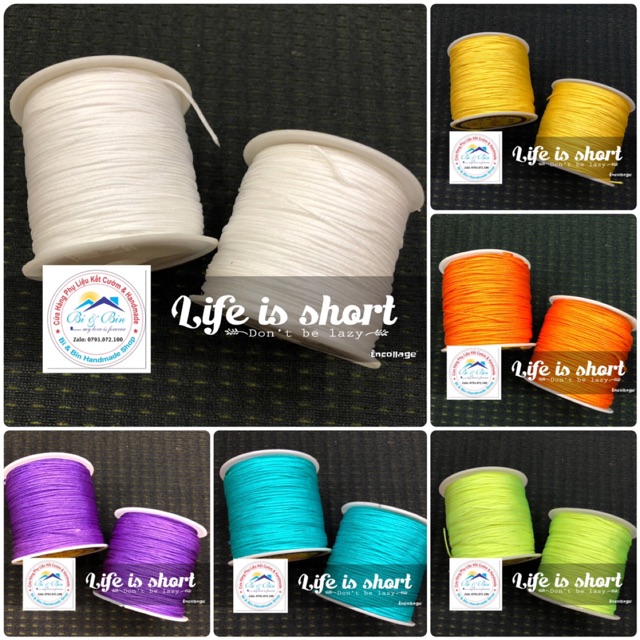Cuộn Dây Dù Làm Vòng Tay, Làm Trang Sức Handmade