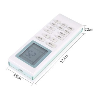 Điều khiển điều hoà SANYO (viền cạnh xanh)