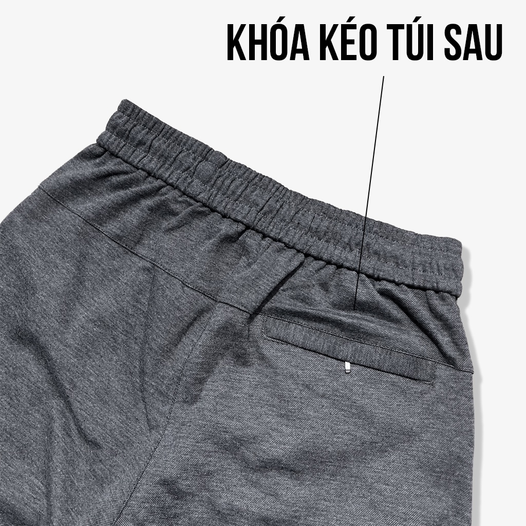 Quần nỉ nam ống suông và ống bó dài mặc mùa đông, dáng trẻ trung, có khóa túi BMF N066